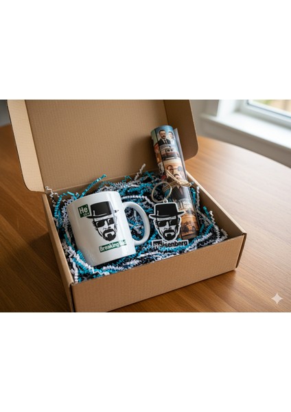 Breaking Bad Hediye Seti|walter White Hayranları Için Kişileştirilebilir Set