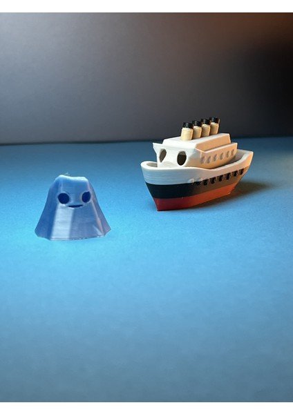 Mini Dekor Gemi & Buzdağı Seti – 5’li (5 Cm) | Beyaz Veya Renkli Seçenek modelleri