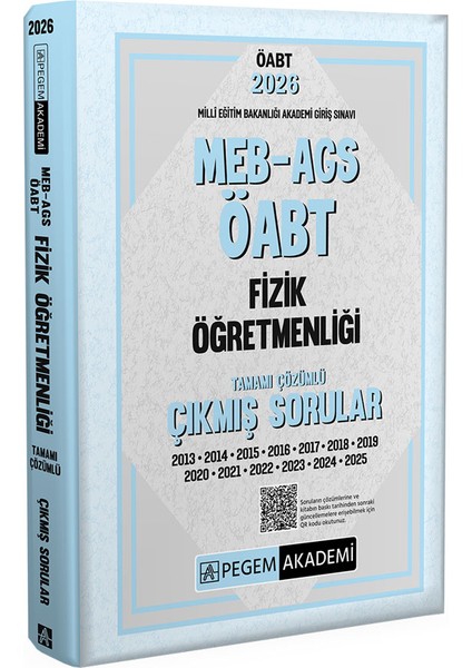 2026 MEB AGS ÖABT Fizik Öğretmenliği Tamamı Çözümlü Çıkmış Sorula