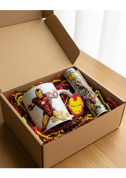 Iron Man Hediye Seti|demir Adam Hayranları Için Kişileştirilebilir Set