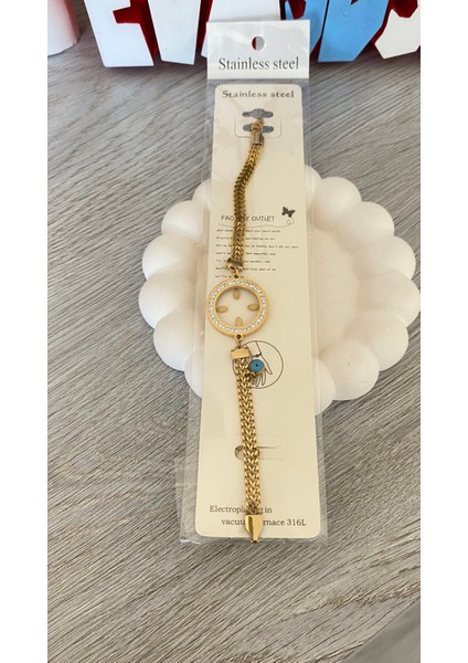 Çeyrek Takılan Çelik Bileklik fiyatları