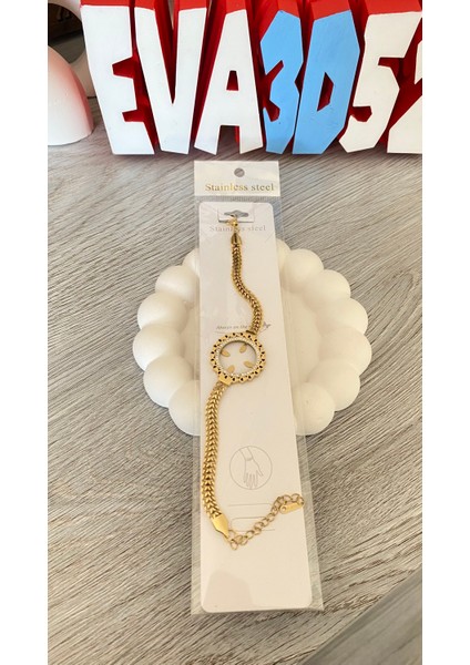 Çeyrek Takılan Çelik Bileklik modelleri