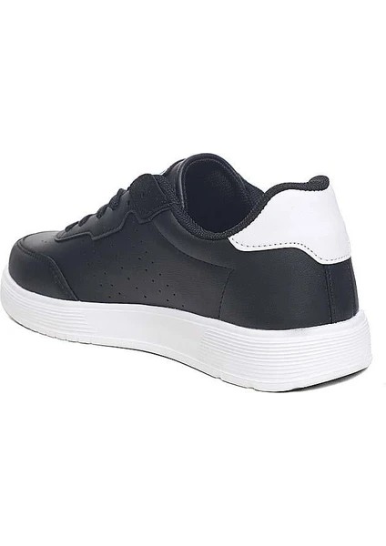 Zenne 158 Siyah-Beyaz Cilt Rahat Kaymaz Ortopedik Günlük Spor Ayakkabı modelleri