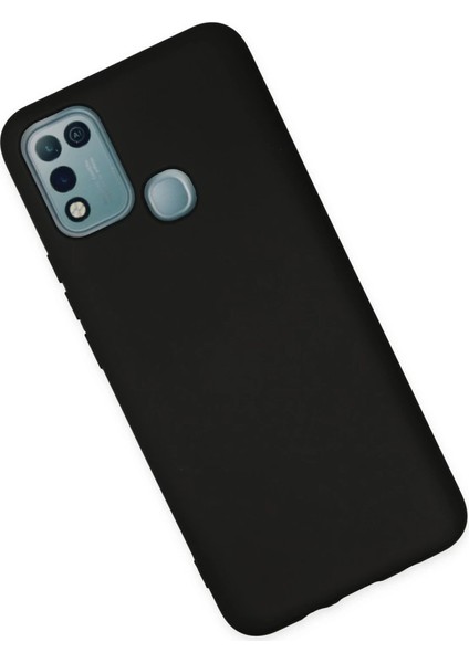 Infinix Hot 10 Play Kılıf Nano Içi Kadife Silikon - Siyah modelleri