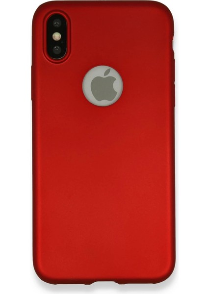 Iphone x Kılıf First Silikon - Bordo