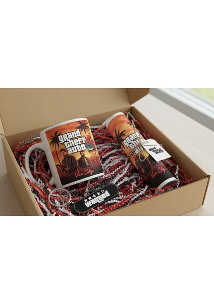 Gta 6 Hediye Seti| Gta Hayranları Için Kişileştirilebilir Set