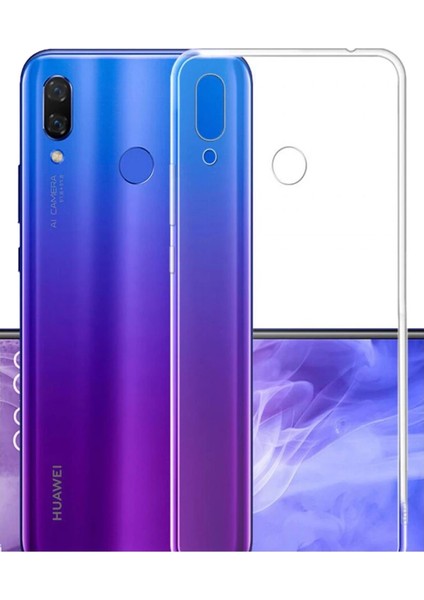Huawei P20 Lite Kılıf Lüx Şeffaf Silikon fiyatları