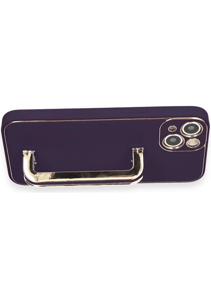 Iphone 14 Kılıf Coco Elit Kapak - Derin Mor modelleri