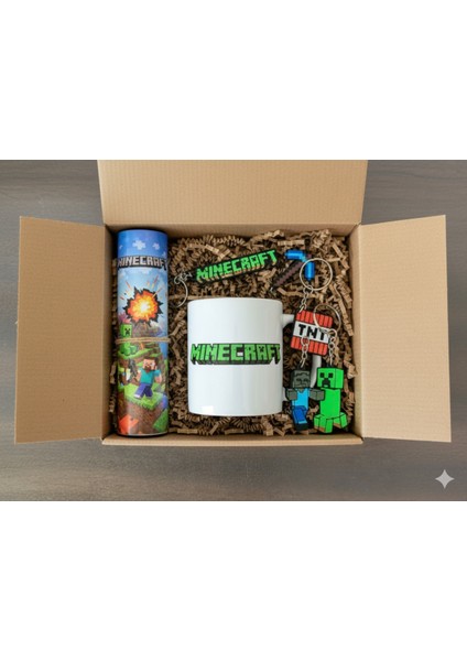 Mınecraft Hediye Seti|mınecraft Hayranları Için Kişileştirilebilir Set
