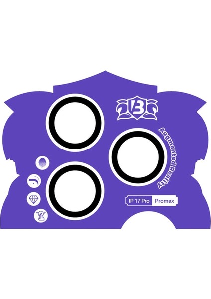 Apple Iphone 17 Pro Max Bilvis Titan Kamera Lens - Gümüş fiyatları