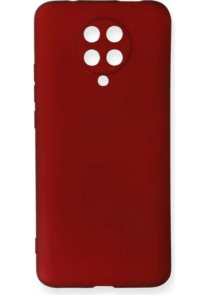 Xiaomi K30 Pro Kılıf First Silikon - Bordo
