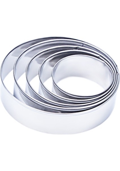 Kurabiye Kalıbı Metal Yuvarlak 5 Parça fiyatları