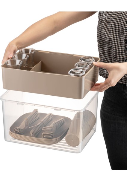 36 Parça Taşınabilir Piknik – Kamp – Misafir Seti indirimleri