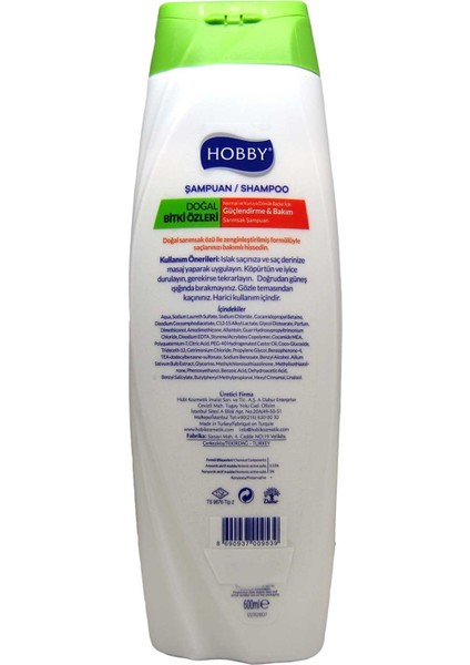 Sarımsak Özlü Bitkisel Şampuan 600 ml | Güçlendirici Bakım fiyatları