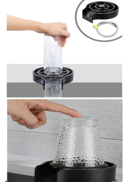 Basınçlı Bardak Sürahi Yıkama Aparatı Mutfak Lavaboları Için Hızlı Pratik Yıkama