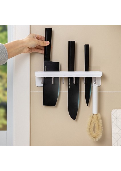 Duvara Monte Yapışkanlı Tutucu 6 Kancalı Kepçe Askısı fiyatları