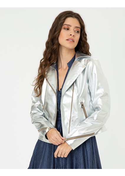 Kadın Bronz Slim Fit Mont 50248487-VR129 modelleri