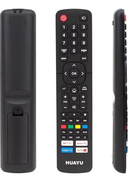 Huayu URC1530 Hisense Netflix-Youtube-Amazon Tuşlu Universal Lcd-Led Tv Kumandası