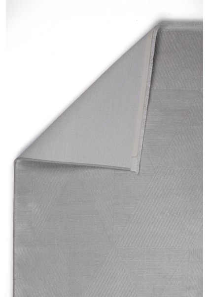 Enti Akik 8606 Gri Halı Kilim Salon Mutfak Kesme Yolluk Dokuma