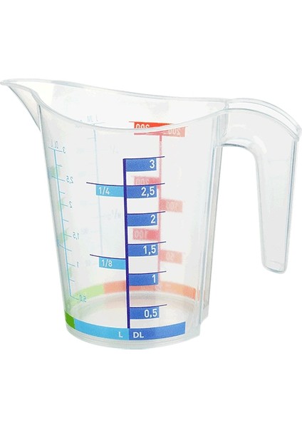 Ölçü Kabı Dereceli Renkli 300ML - 10,1oz modelleri
