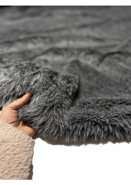 Yumuşak Peluş Kürk Kışlık Kumaş 150 cm En Ceket, Mont, Kürk, Kaban, Hırka, Kaban
