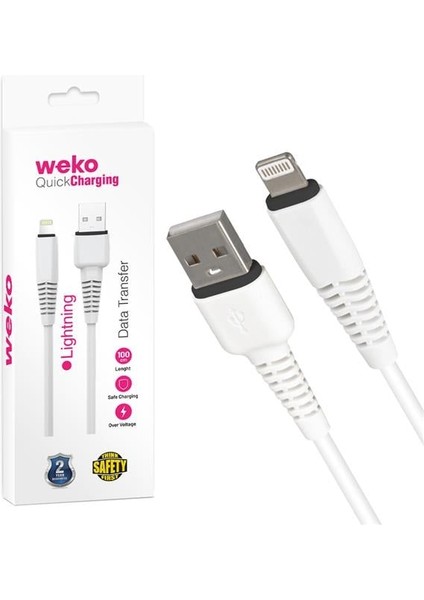Weko WK-22022 USB To Telefon Şarj Kablosu