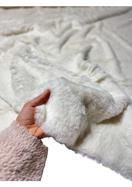 Yumuşak Peluş Kürk Kışlık Kumaş 150 cm En Ceket, Mont, Kürk, Kaban, Hırka, Kaban