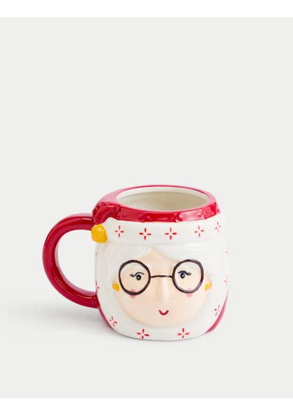 Renkli Noel ve Yılbaşı Temalı Sıcak Hediye Kupası