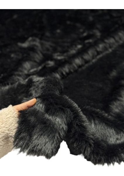 Yumuşak Peluş Kürk Kışlık Kumaş 150 cm En Ceket, Mont, Kürk, Kaban, Hırka, Kaban