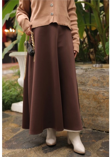 Yüksek Bel Scuba Etek modelleri