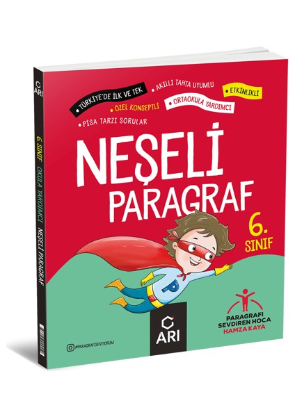 Arı 6. Sınıf Neşeli Paragraf Arı Yayınları
