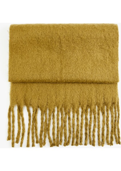 Yumuşak Dokulu Püsküllü Uzun Atkı fiyatları