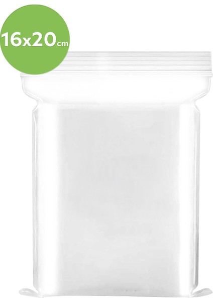 Kilitli Torba Kilitli Poşet 16X20 100 Adet