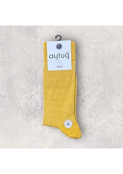 Renkli Bambu Çorap Erkek
