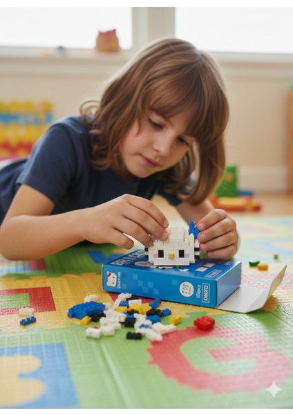 Brıcks Hello Kıtty LEGO Oyuncak Figür Hediyelik ve Koleksiyonluk Parça