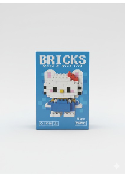 Brıcks Hello Kıtty LEGO Oyuncak Figür Hediyelik ve Koleksiyonluk Parça fiyatları