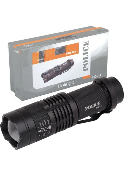 Police Pc-11 Power Led+Zoom Kalem Pilli El Feneri ( Lisinya ) fiyatları
