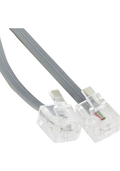 Telefon Kablosu 3 Metre 2 Pin Soketli