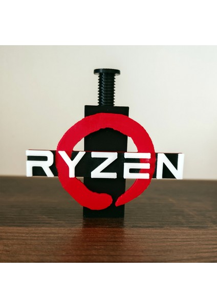 Ayarlanabilir Ekran Kartı Tutucu Ryzen Logolu
