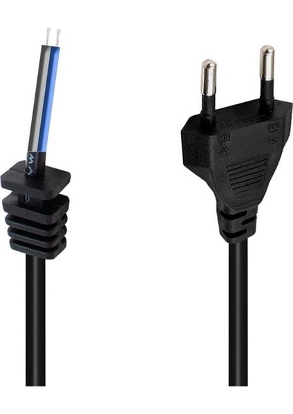 Fişli Uçsuz 40 cm Güç Kablosu