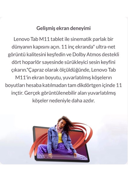 8gb 128GB Sim Kartlı 11 Inç Fhd IPS Ekran - Dolby Atmos Ses, Lte-Android Tablet, 8 Çekirdekli Işlemci, Uzun Pil Ömrü fiyatları