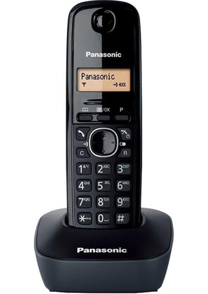 KX-TG1611 Dect Telsiz Telefon (Siyah)