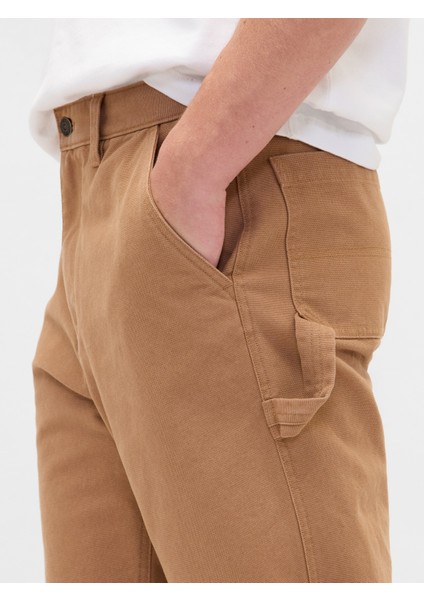 Erkek Kahverengi Canvas '90S Loose Pantolon modelleri