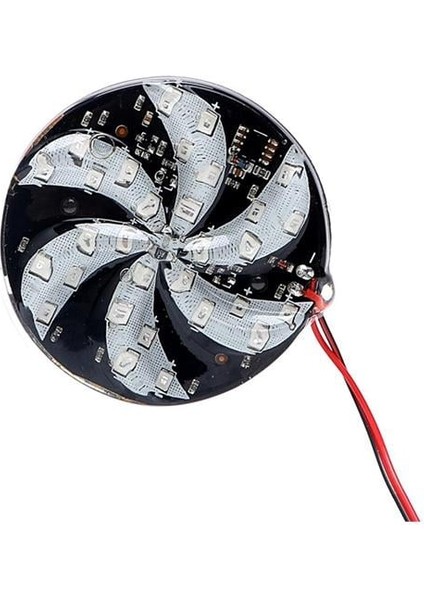PM-18642 Elektrikli LED Işaret Cihazı DC12V Döner Işaret Tekli