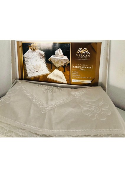 Kadife Seccade Takımı 4 Parça