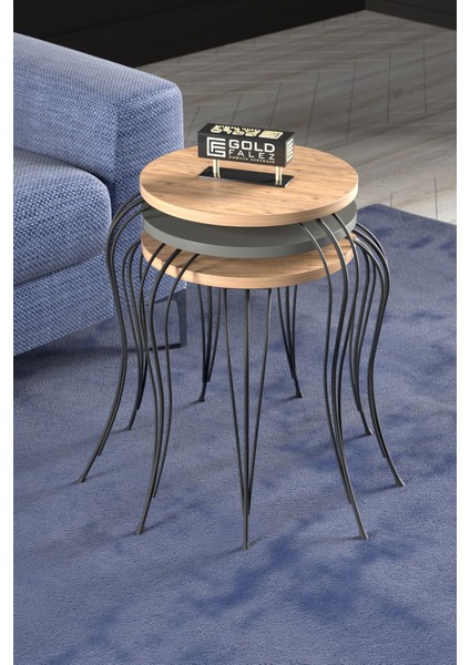 ZİGON SEHPA LÜKENS ANTRASİT CEVİZ fiyatları