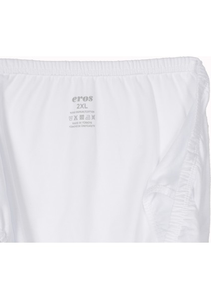 Büyük Beden Doğal Pamuklu Azo Test Onaylı Ince Lastikli 2li Erkek Külot modelleri