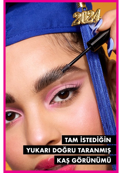 the Brow Glue Instant Brow Styler - Şeffaf Kaş Sabitleyici Maskara & Lp Volume Million Lashes Feline Siyah Maskara fırsatları