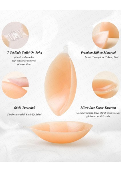 Premium Silikon Sütyen Göğüs Dolgunlaştırıcı Push Up Görünmez Hayalet Sütyen Çıkarılabilir Askı fırsatları
