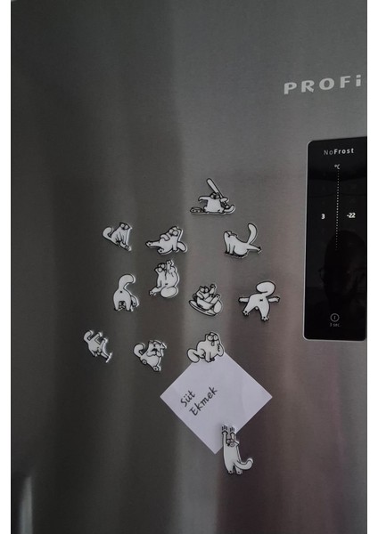 Sevimli Kedi Magnet Seti – Not Tutucu Buzdolabı Magnetleri – 11 Parça Dekoratif Set indirimleri